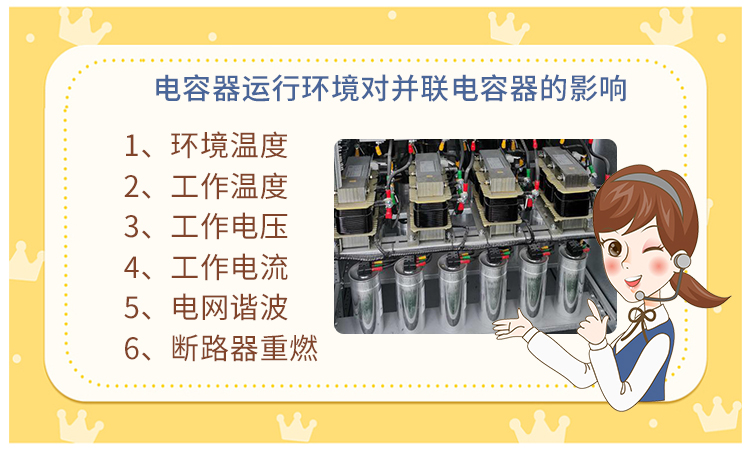 電容器運行環(huán)境對并聯(lián)電容器的影響 電容器運行環(huán)境對并聯(lián)電容器的影響